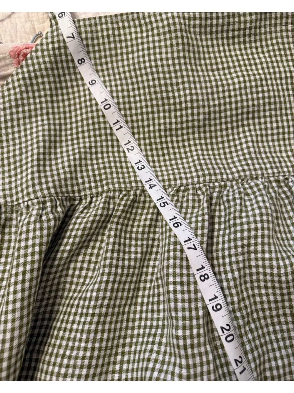 LinenFox Summer Gingham Dress - Picture 8 of 10